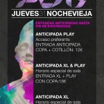 Nochevieja 2015 en XL Xtra Lrge y Play Club Valencia