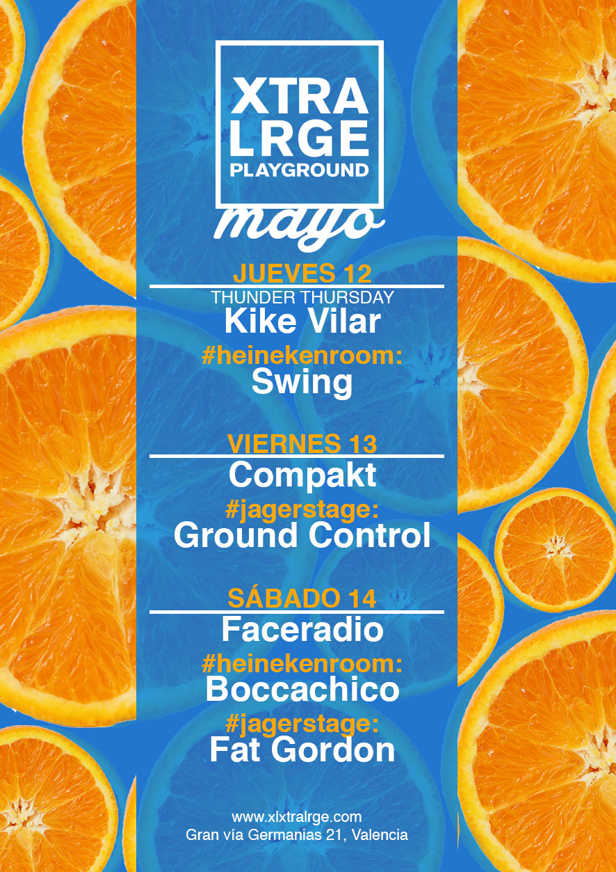 xlxtralrge_valencia_mayo2016 XL Xtra Lrge programación jueves 12, viernes 13 y sábado 14 de mayo 2016