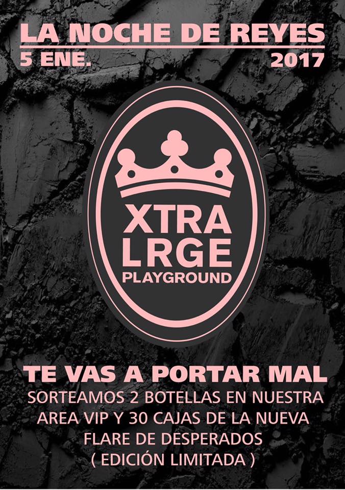 Noche de Reyes el próximo jueves 5 de enero 2017 en XL Xtra Lrge Valencia con concurso en su zona vip