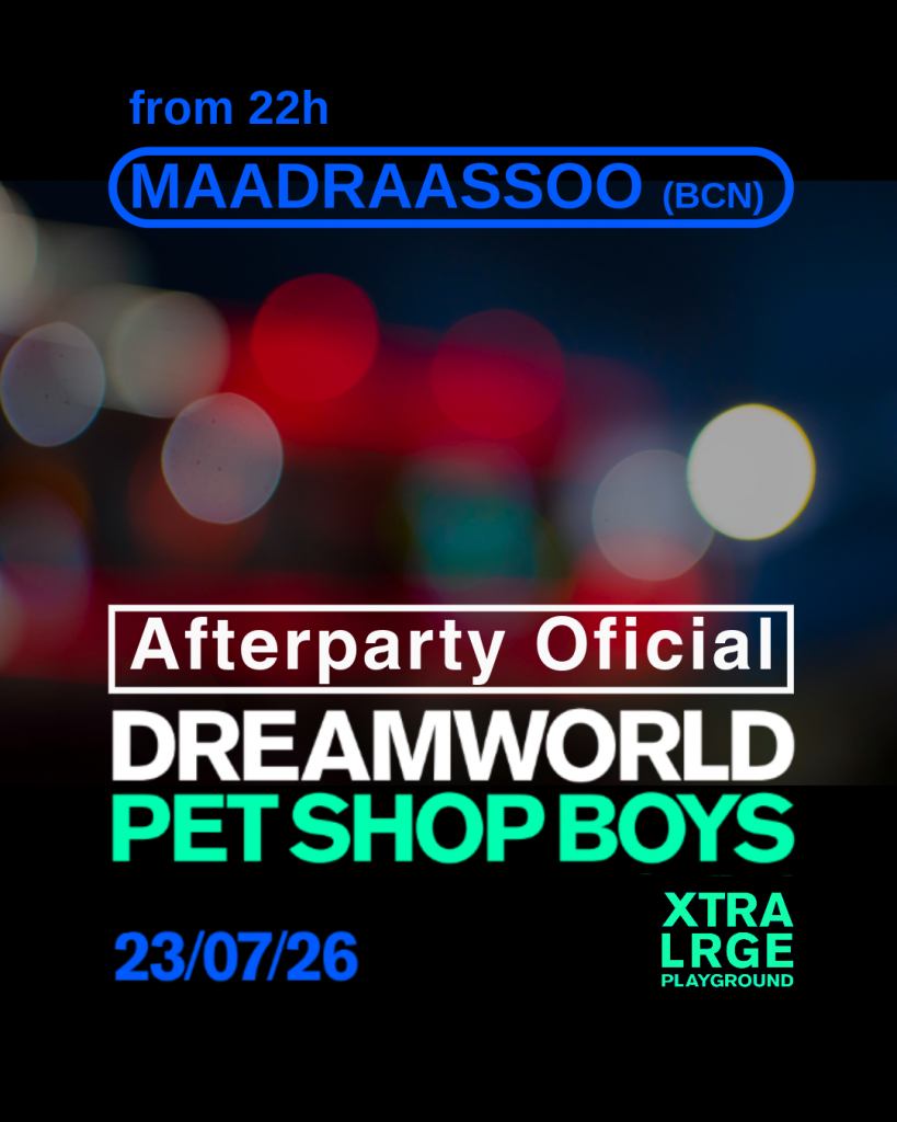 Afterparty Oficial PET SHOP BOYS